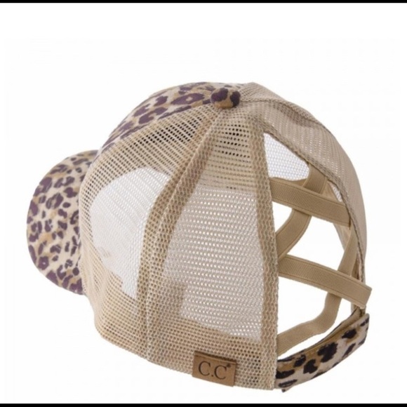 cheetah print pony cap - Picture 2 of 2